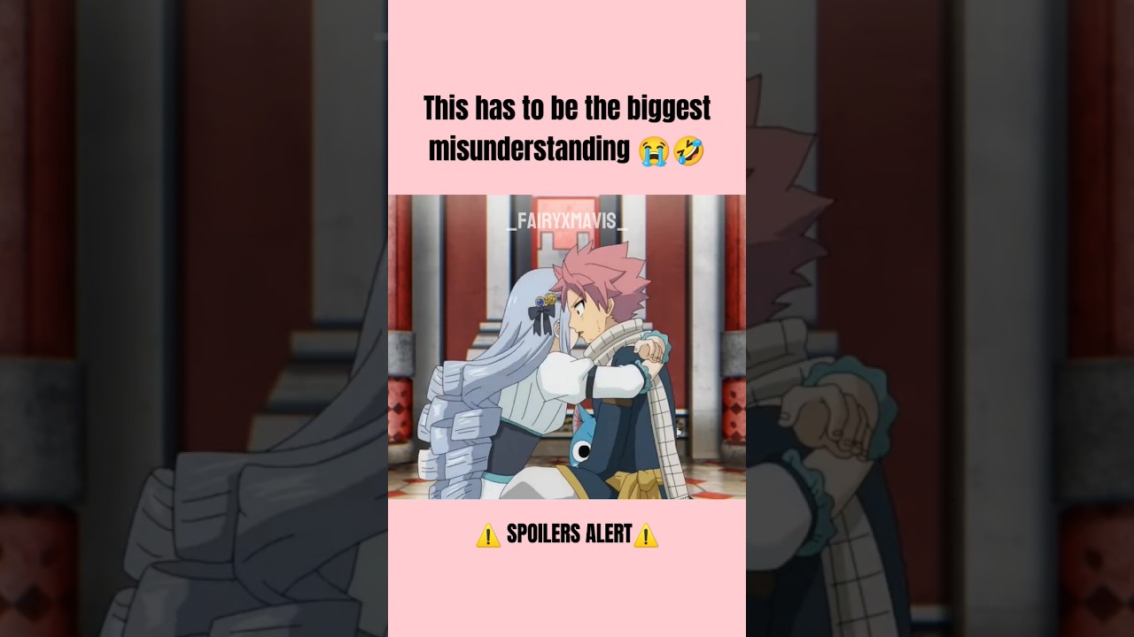 She got the wrong guy 🤣 Now I was not expecting that 😭 #fairytail100yearsquest