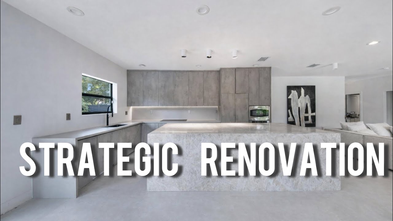 Как повысить стоимость своего дома. Полная реконструкция в Майами.