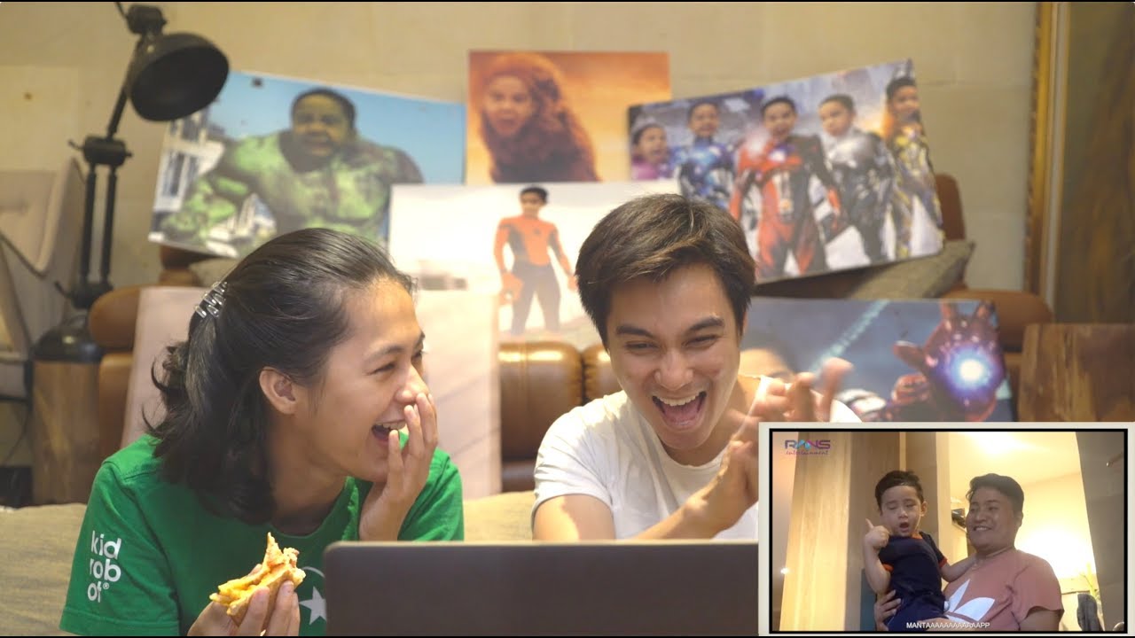 REACTION BAPAU LIAT RAFATHAR RAMPOK RUMAH !!!