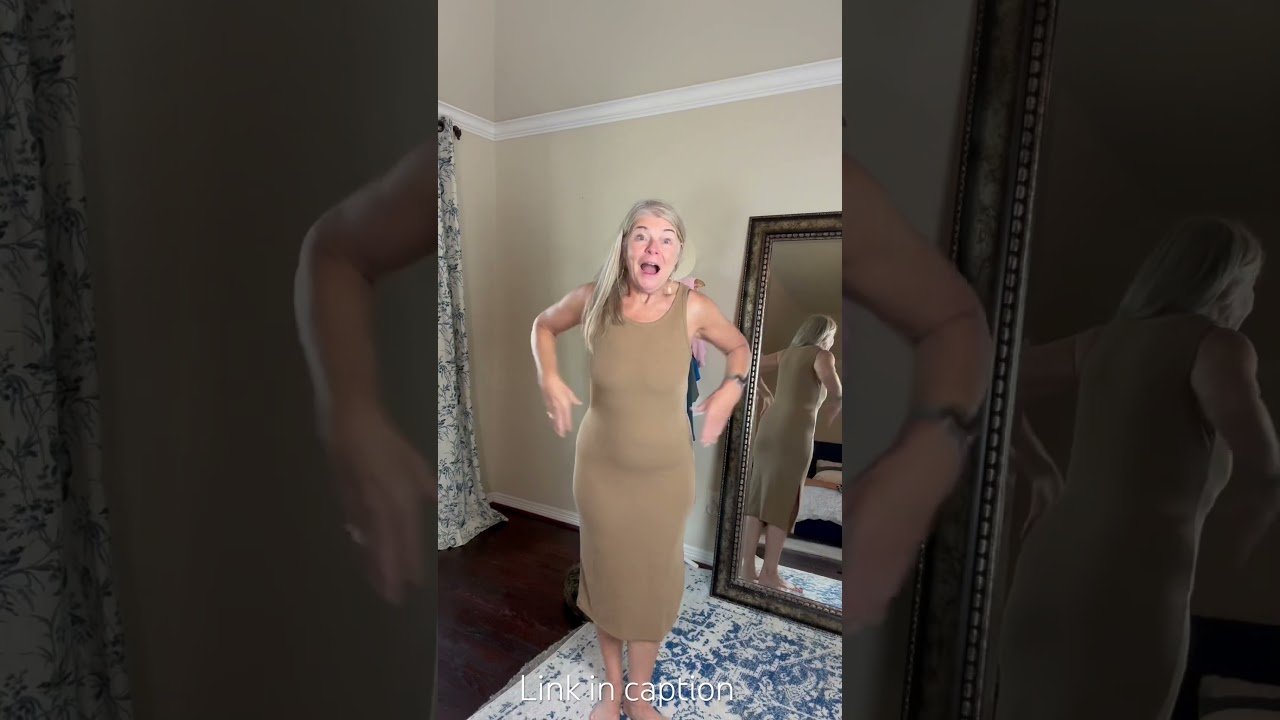Shapewear slip changes the whole look! #shapewear #bodyimage