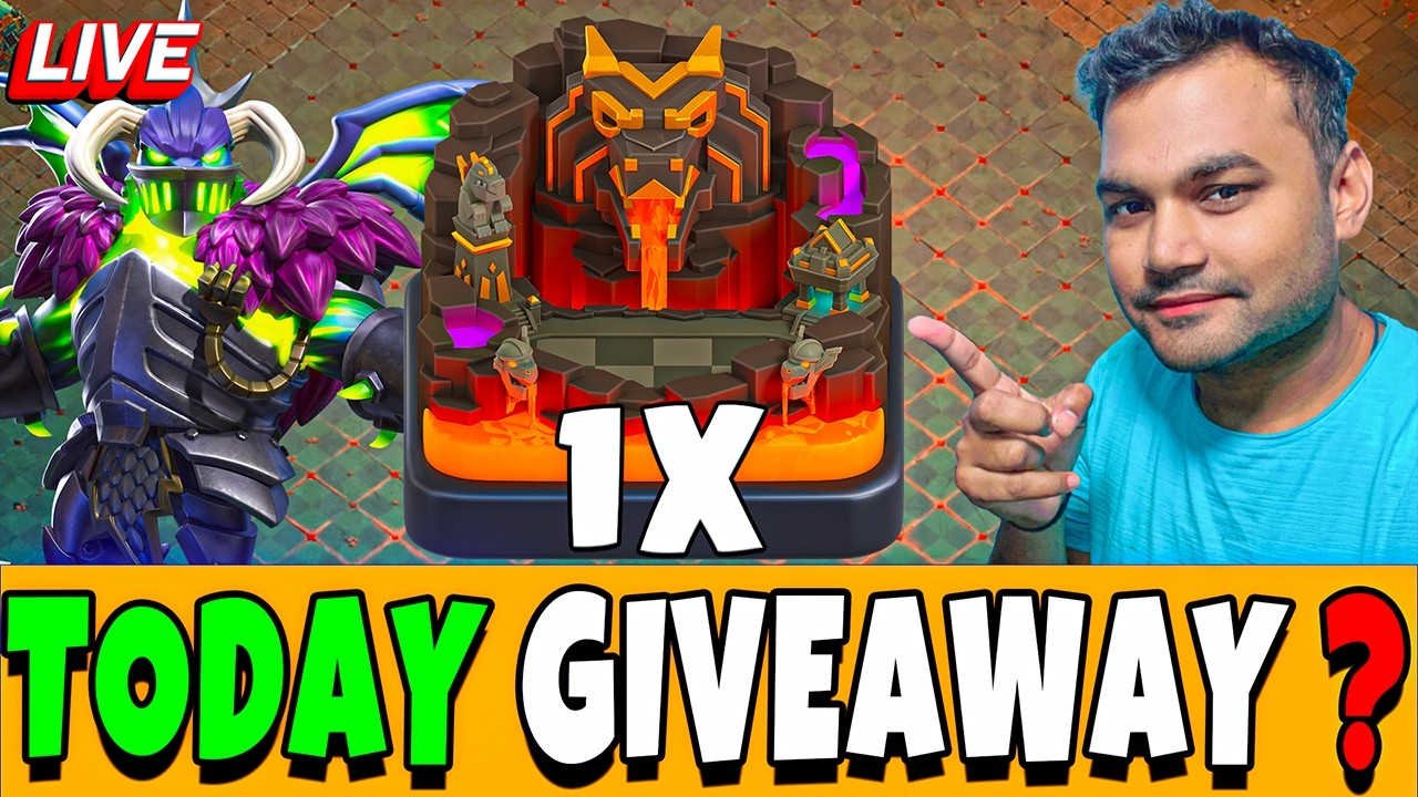 TODAY LUCKY PLAYER WIN GIVEAWAY | HOLI SPECIAL GIVEAWAY | CLASH OF CLANS