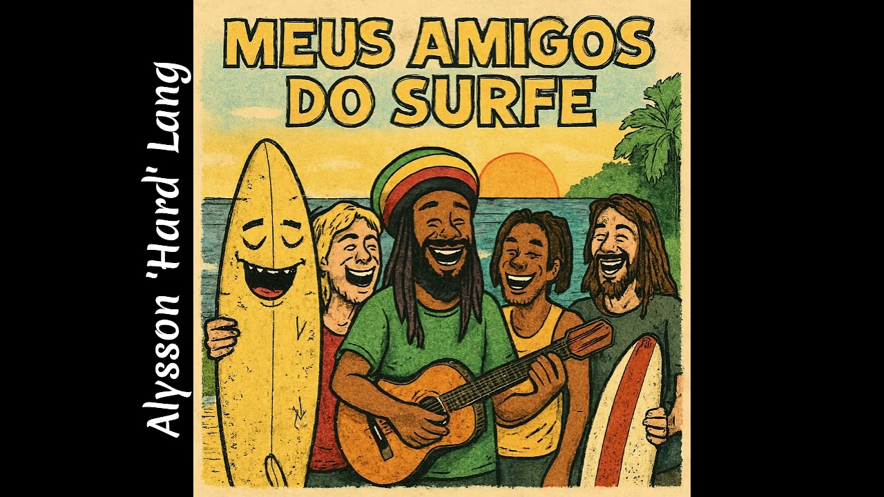 Alysson 'Hard' Lang - Meus amigos do surfe #surf #reggae #hardlang