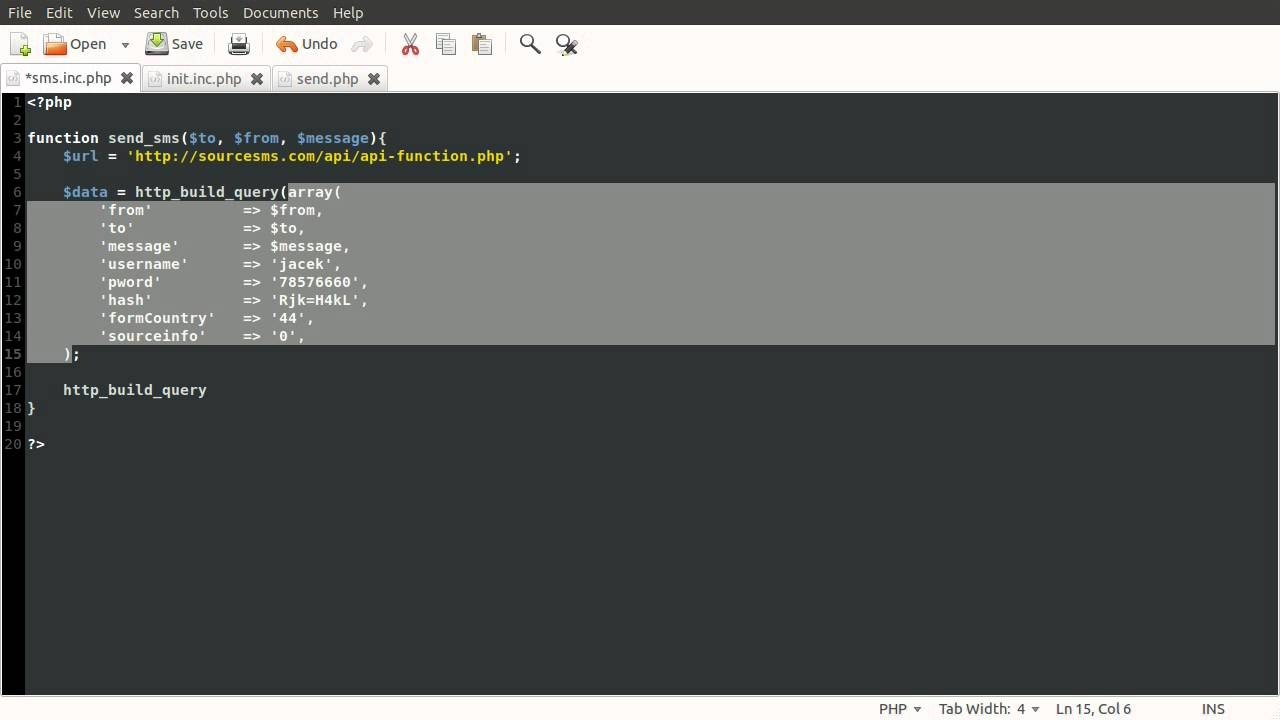 PHP Tutorial: Sending SMS (Text Message) [part 03]