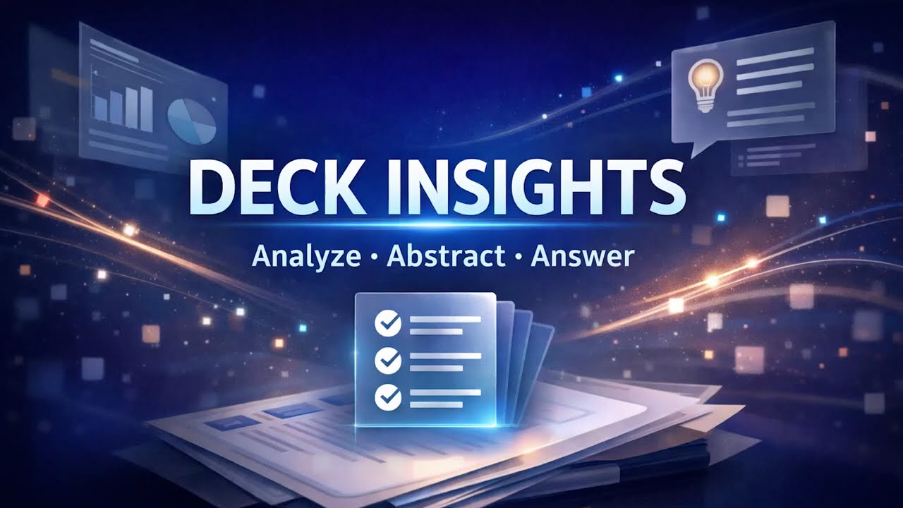 Let AI Read Your PowerPoint for You | NextMind Slides tutorial — Deck Insights