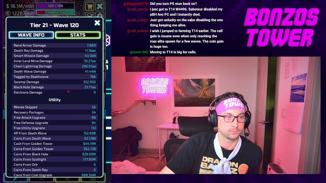 Late Night Tower Milestone Pushing