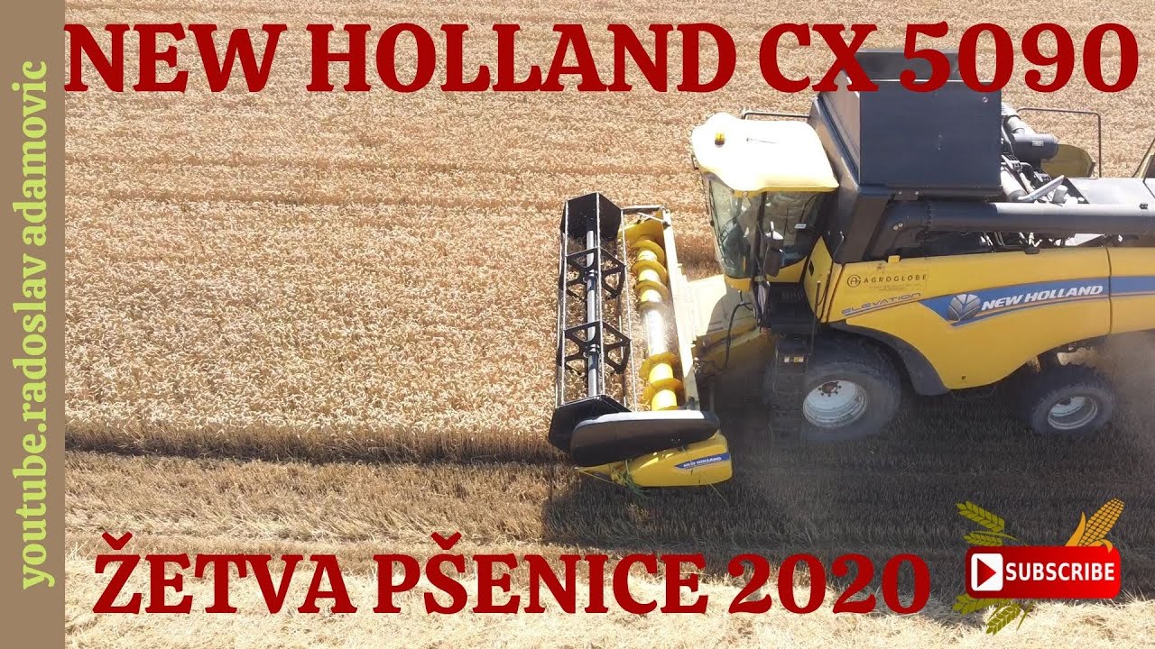 ŽETVA PŠENICE 2020. NEW HOLLAND CX 5090 , HARVEST 2020. NEW HOLLAND CX 5090