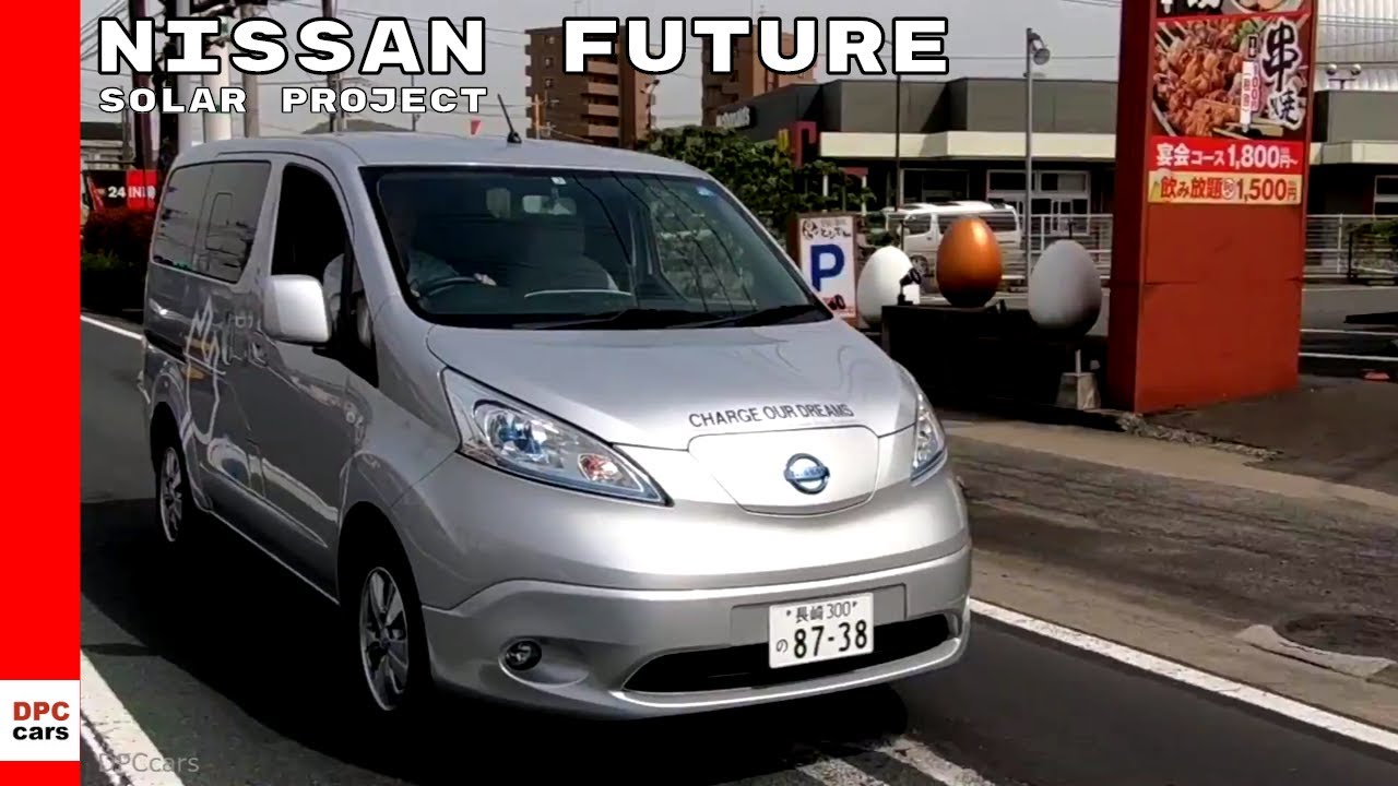 Nissan Future Plant Solar Project With e-NV200
