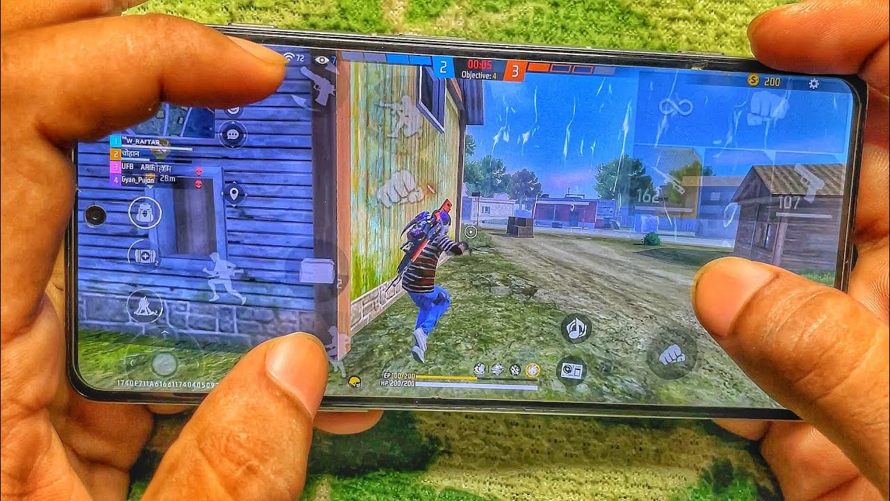 Poco F3 GT 3 Finger Custom Hud Handcam Gameplay
