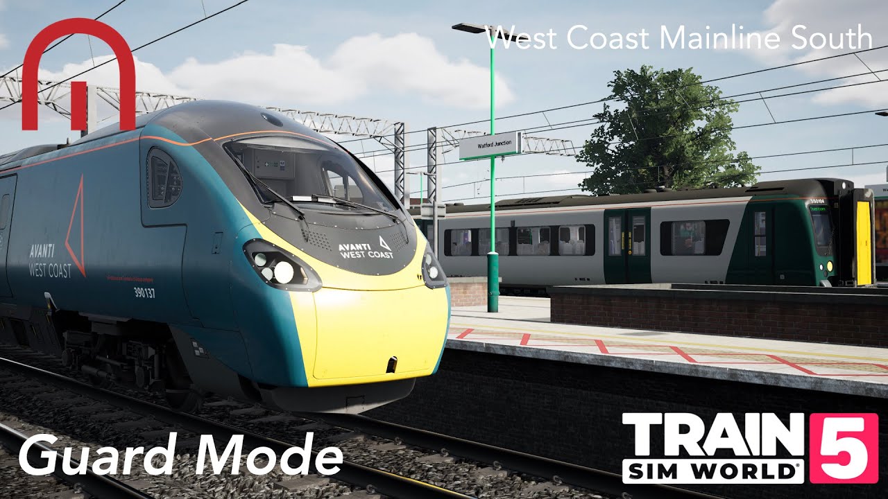 Train Sim World 5 - Совершенно новый режим кондуктора/проводника на локомотиве Class 350.