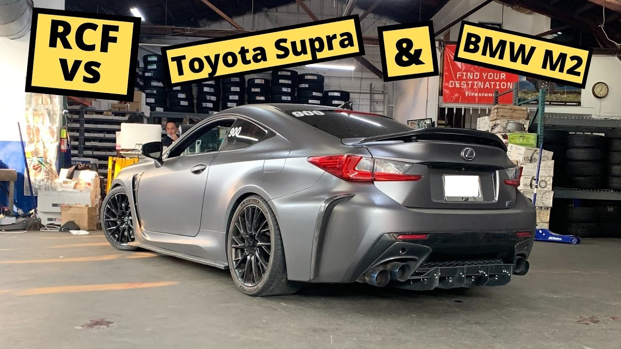 Lexus RCF превзошел BMW M2 и Toyota Supra A90.