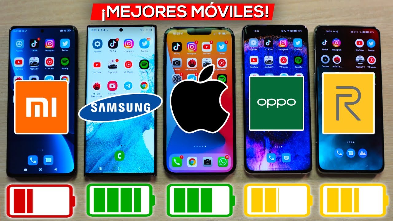🔋 Xiaomi 12 Pro vs Galaxy S22 Ultra, iPhone 13 Pro Max, Realme GT2 Pro...  TEST DE BATERIA EXTREMO!