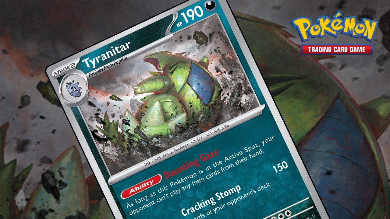 Tyranitar - Tyranitar Deck / Ranked Gameplay [Pokémon Trading Card Game Live]