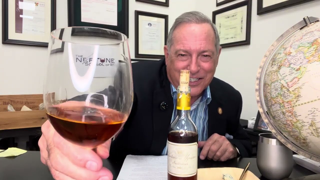 Ch. d'Yquem 2003 Sauternes with Master Sommelier Peter Neptune Sept 1 2025