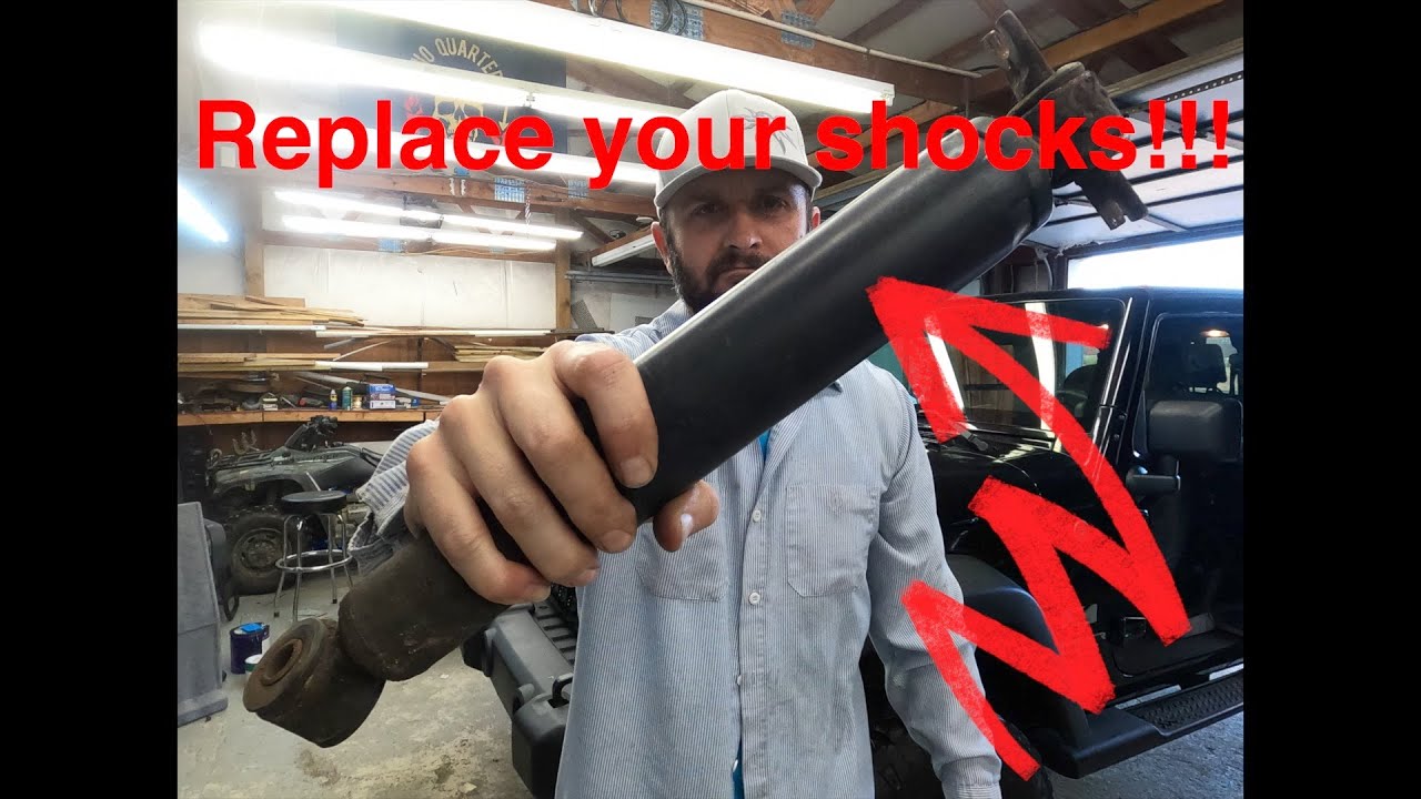 rear shock replacement on a jeep jk/jku