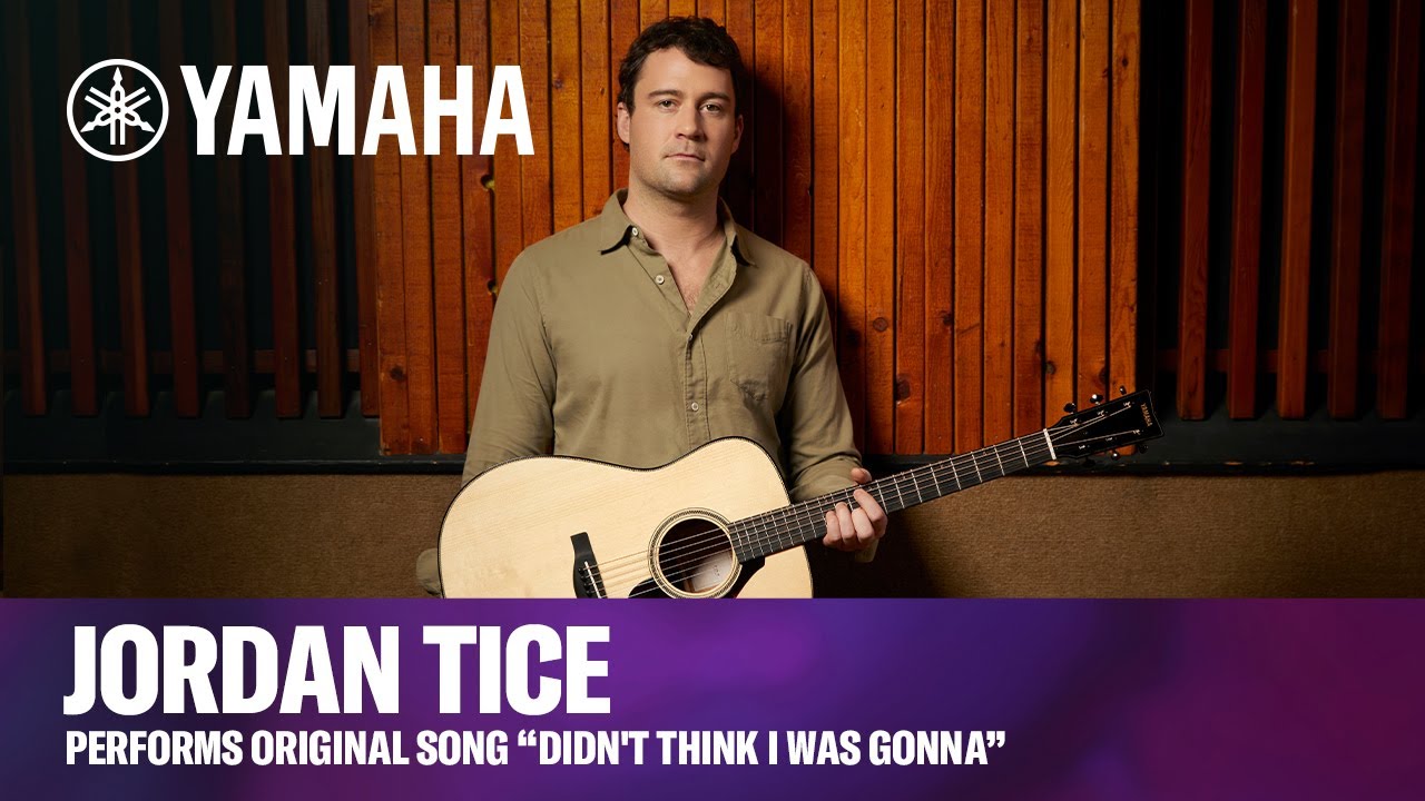 Yamaha | FG9 M | Jordan Tice Performs Original Song &ldquo;Didn't Think I Was Gonna&rdquo;