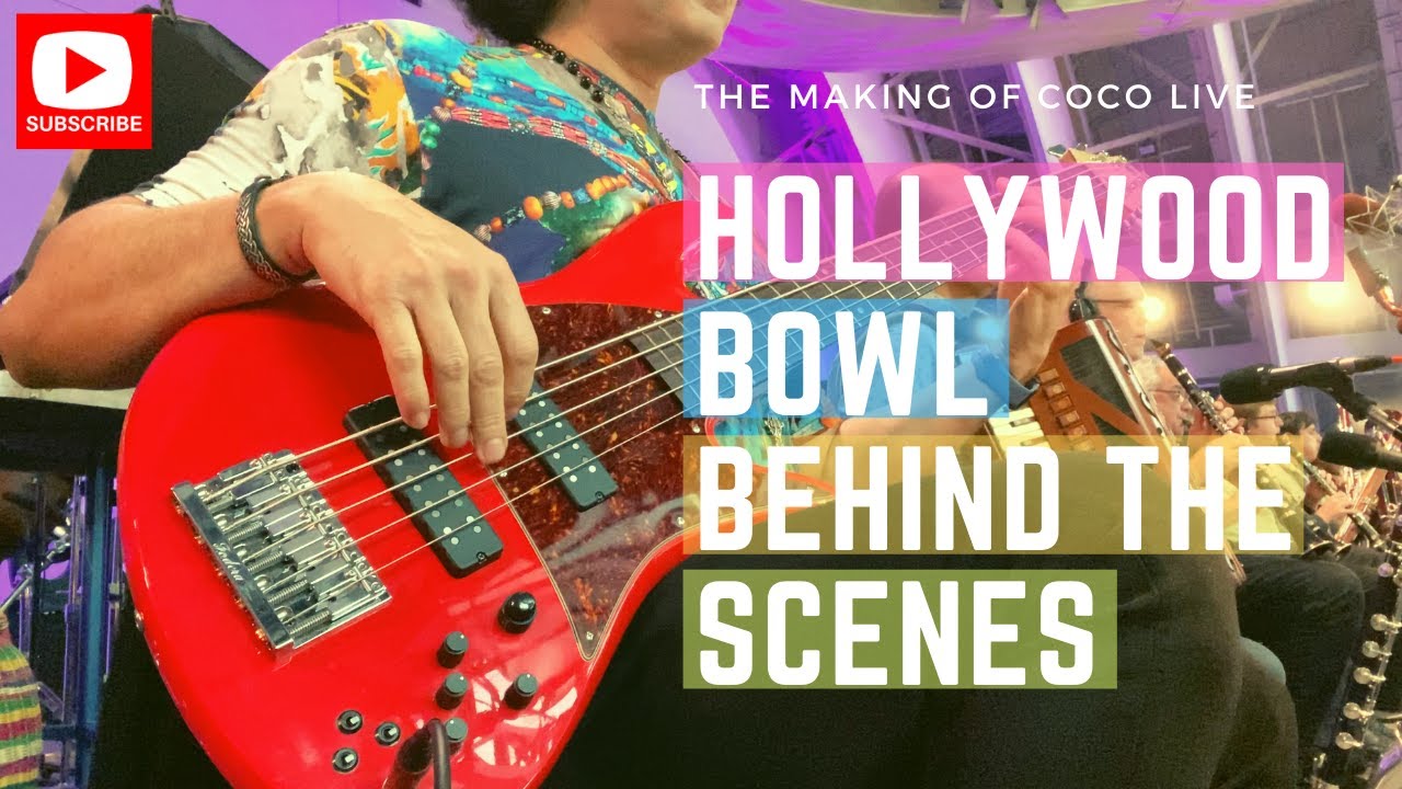 BEHIND THE SCENES @ THE HOLLYWOOD BOWL MEDLEY OF SONGS