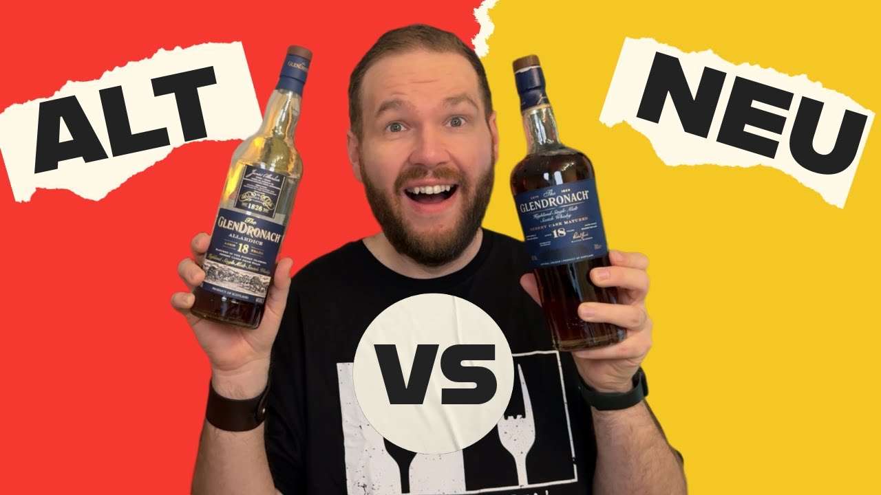 Glendronach 18 Jahre Vergleich - Alt versus Neu - Whisky Tasting | Friendly Mr. Z