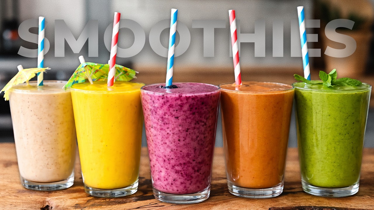 5 Easy Smoothie Recipes