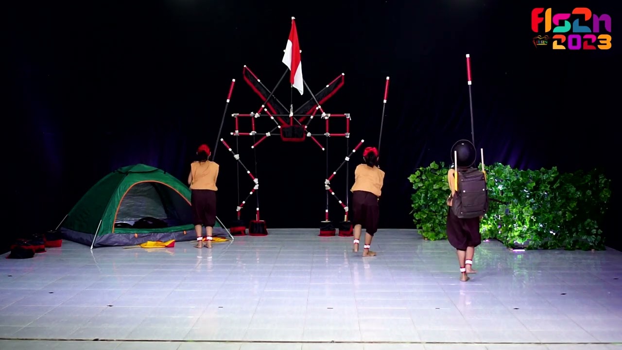 Karya Tari KEMAH , Juara 1 FLS2N Provinsi Jawa Timur Tahun 2023. SDN 1 Siman, Kabupaten Ponorogo.