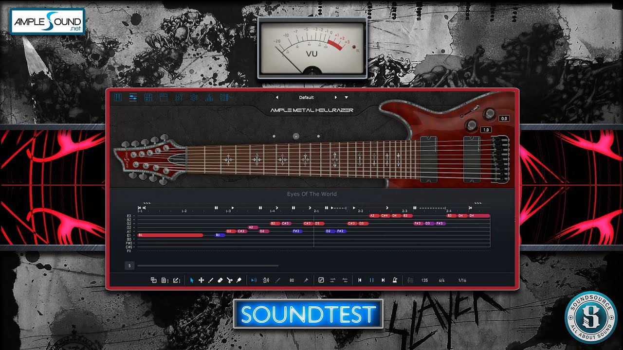 Ample Metal Hellrazer - Amplesound - SOUNDTEST