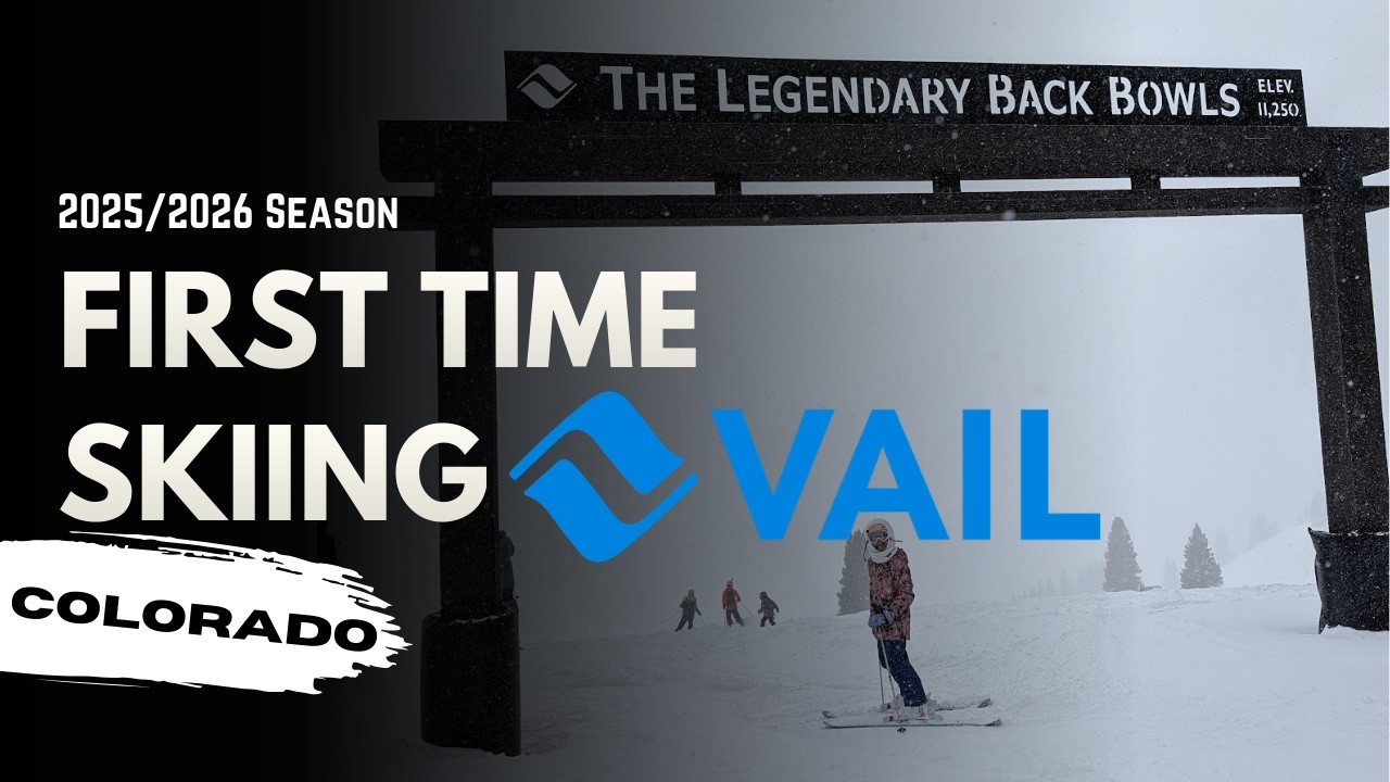 Our First Time Skiing at Vail (Colorado)