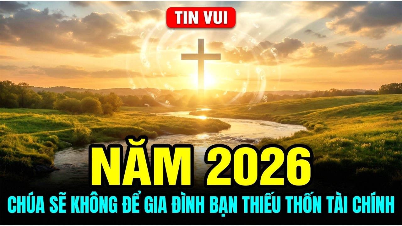 ✝️Năm 2026: Chúa Sẽ Không Để Gia Đình Bạn Thiếu Thốn Tài Chính | Lời Chúa Chữa Lành