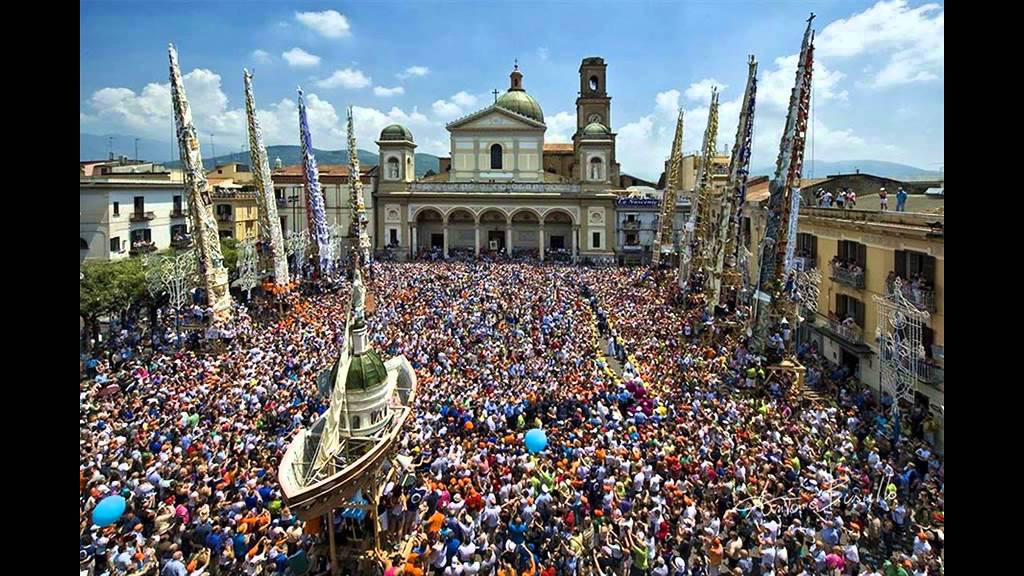 FESTA DEI GIGLI DI NOLA IN ONORE DI SAN PAOLINO -GiglioBeccaio 1973-