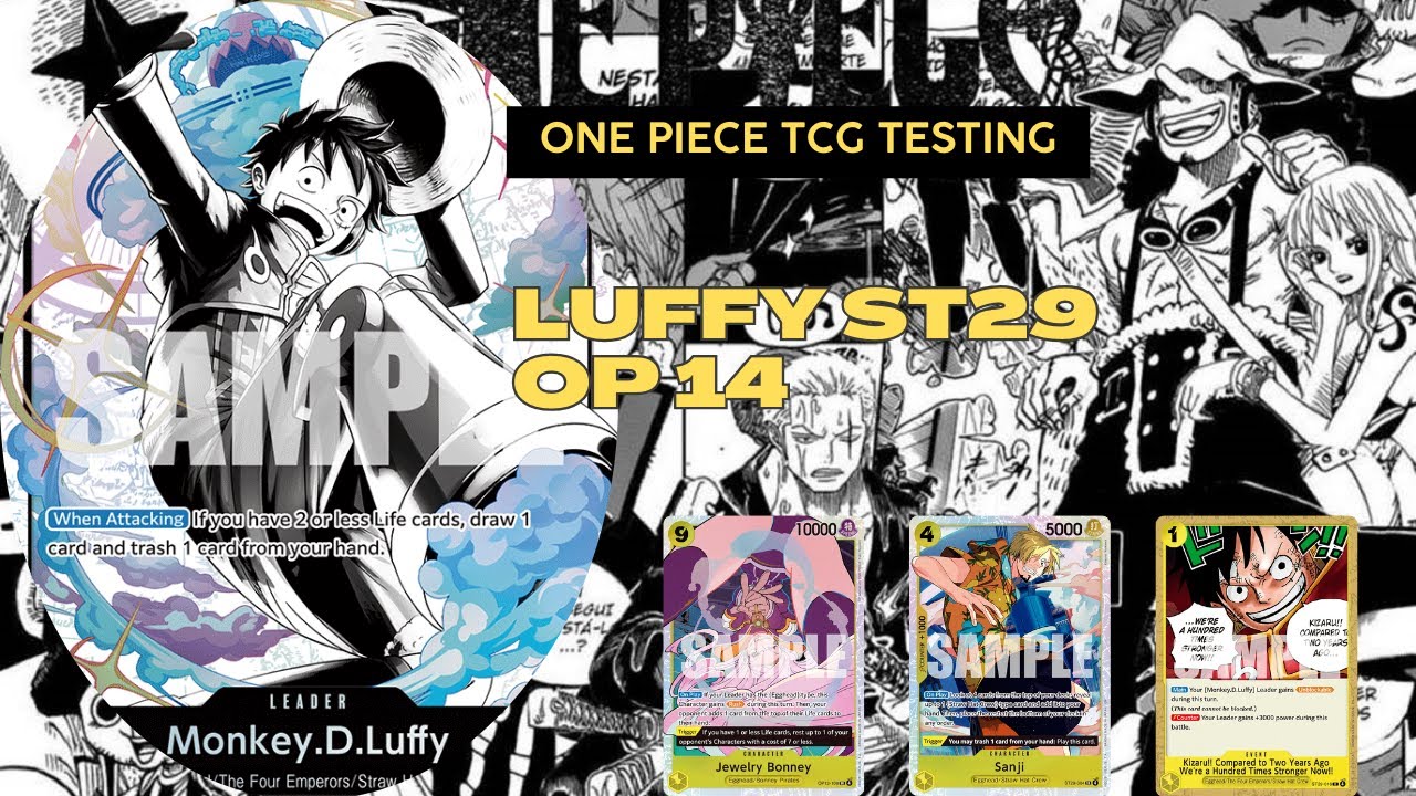 ONE PIECE TCG LUFFY ST29 - MOLTO VALIDO?