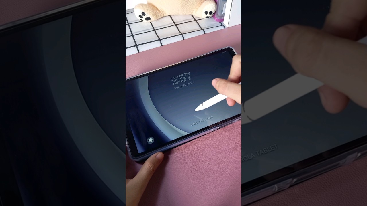 best stylus pen for samsung tab a9 ✨️💜  #samsungtaba9