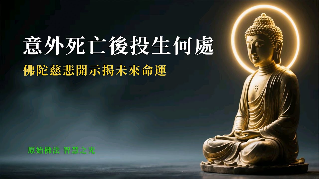 意外死亡後投生何處？佛陀慈悲開示揭未來命運。