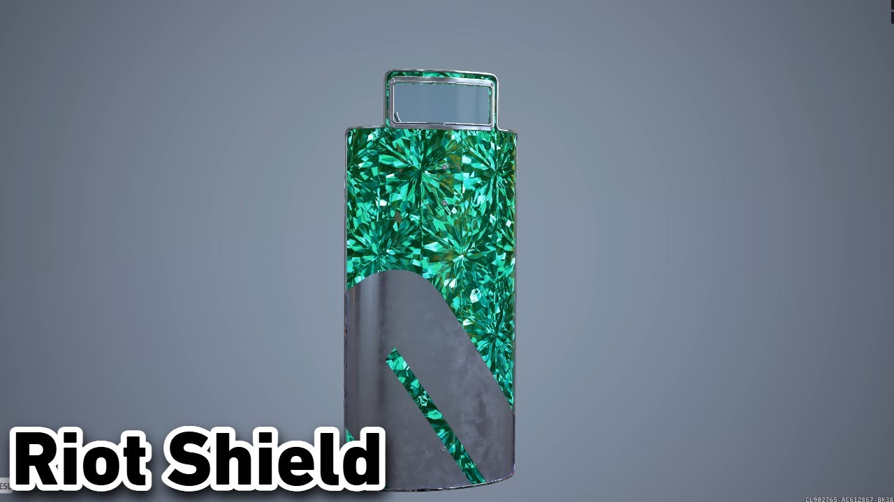 EMERALD RIOT SHIELD SKIN SHOWCASE - The Finals