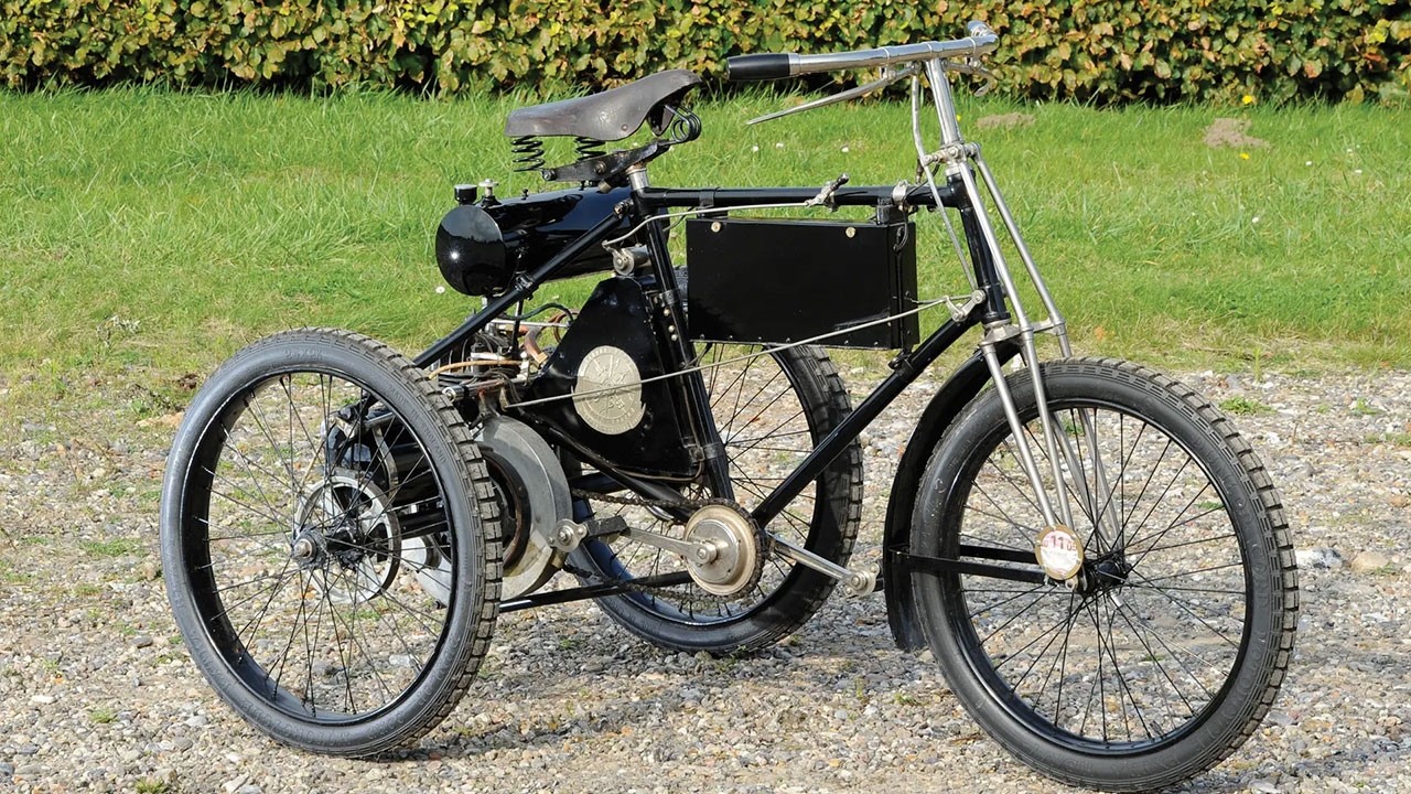 1897 De Dion-Bouton Tricycle: The Most Expensive Motorcycle Ancestor Ever Sold