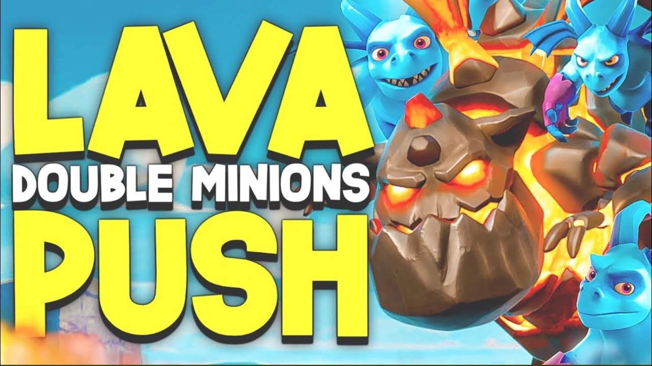 LAVA DOUBLE MINIONS PUSH🤩