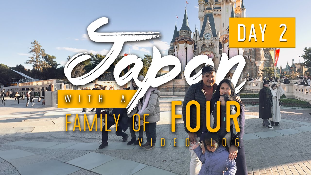 TOKYO DISNEYLAND, We Took Our Kids! 🇯🇵 | Rides For All Ages! (Day 2 of 1 Month in Japan)