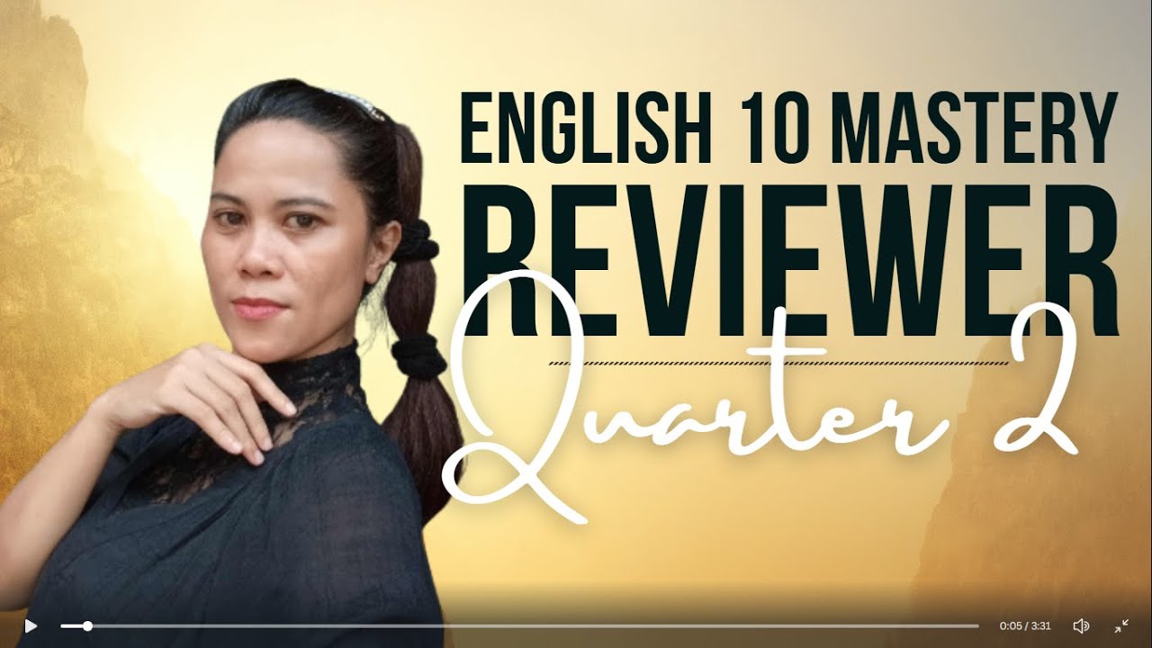 English 10 Quarter 2 Reviewer | Claims, Paraphrasing, Debate & Mythology (with Answers!)