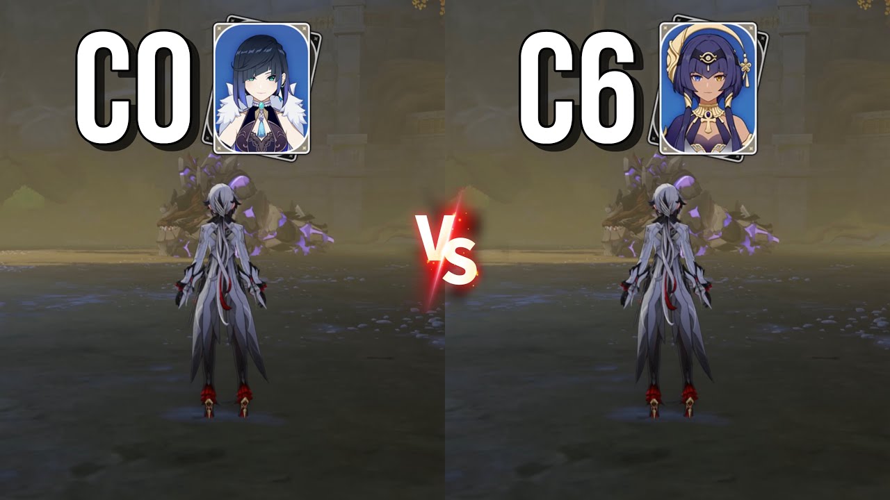 Arlecchino with C0 Yelan vs C6 Candace!!! Who Is The Superior Support for Arlecchino Vape Team???