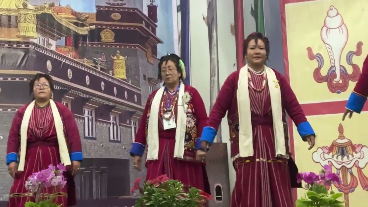 Gungteni Thomo@Zabro Phui#Monpa group dance#Manjang Mani PLF Ama Tsokpa#Pedung#Losar fever