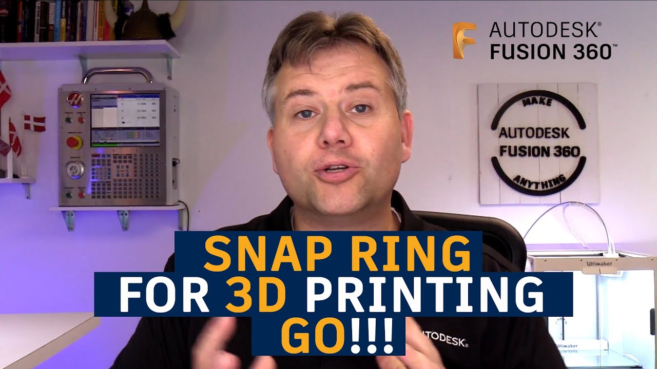 Fusion 360 — Как моделировать стопорные кольца для 3D-печати — Спросите LarsLive