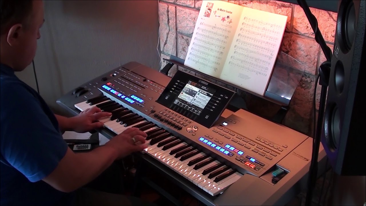 De Marie~Louise - Bart Kaël (cover by DannyKey) on Yamaha keyboard Tyros 5
