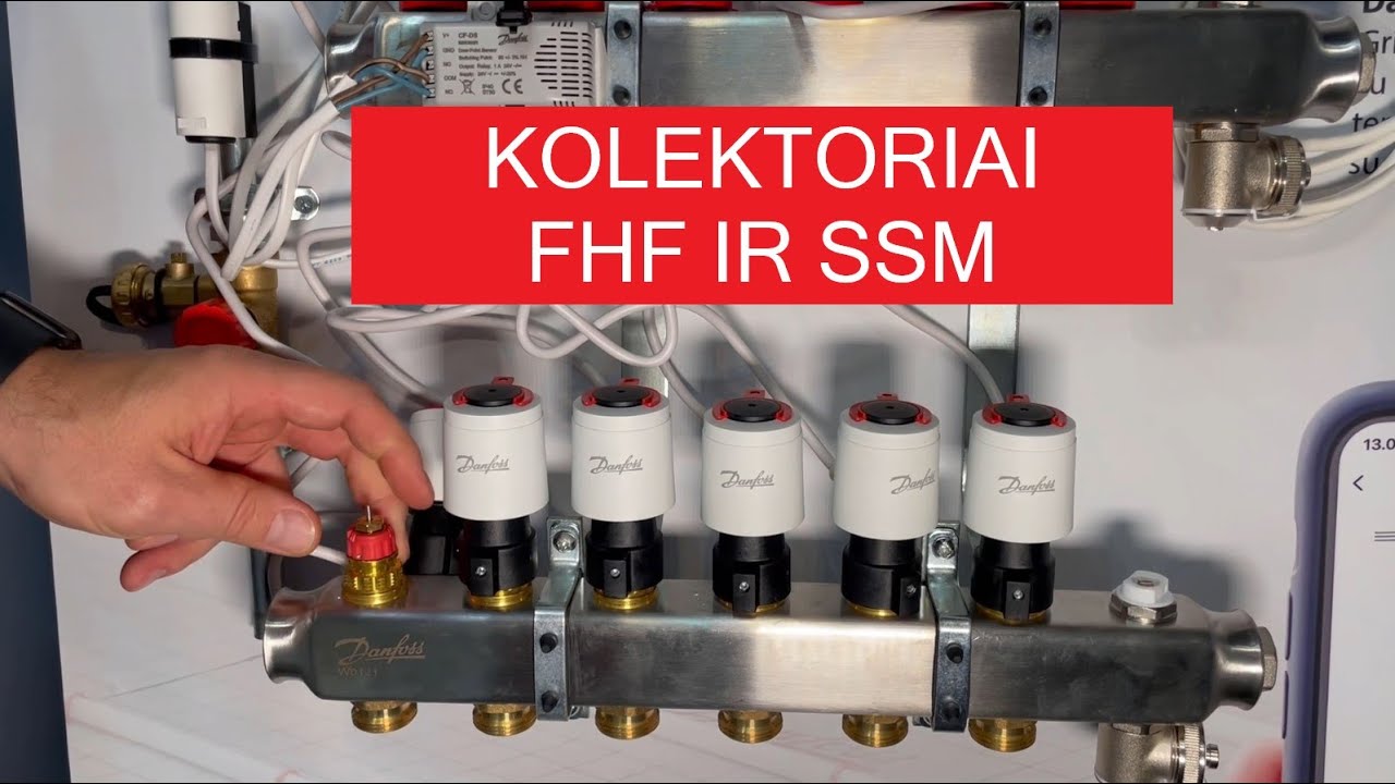 14 Plieniniai ir žalvariniai kolektoriai