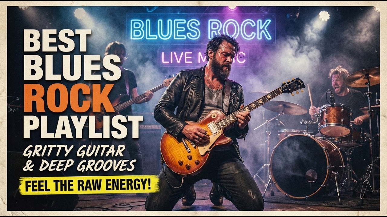Jimi Hendrix, Eric Clapton, ACDC | Blues Rock Guitar Legends Mix