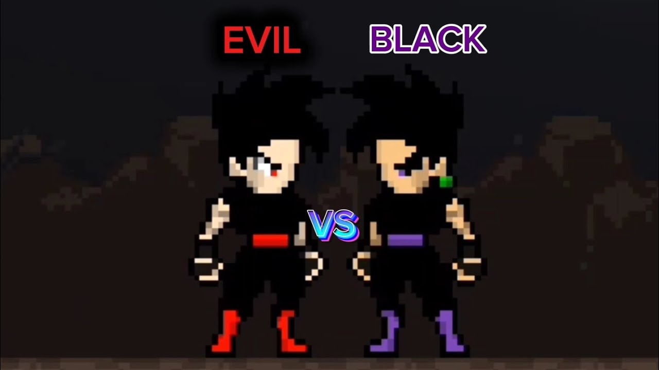 BLACK VS EVIL! A BATALHA INESPERADA KKKKKKKKKKKKKKKKK