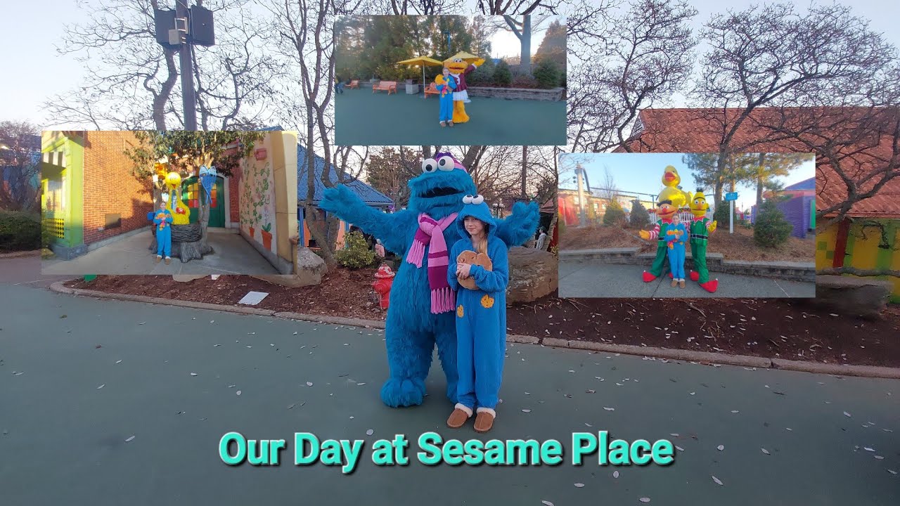 Our Day at Sesame Place | Sesame Street Character Meet & Greet | Christmas Parade | Sesame Place