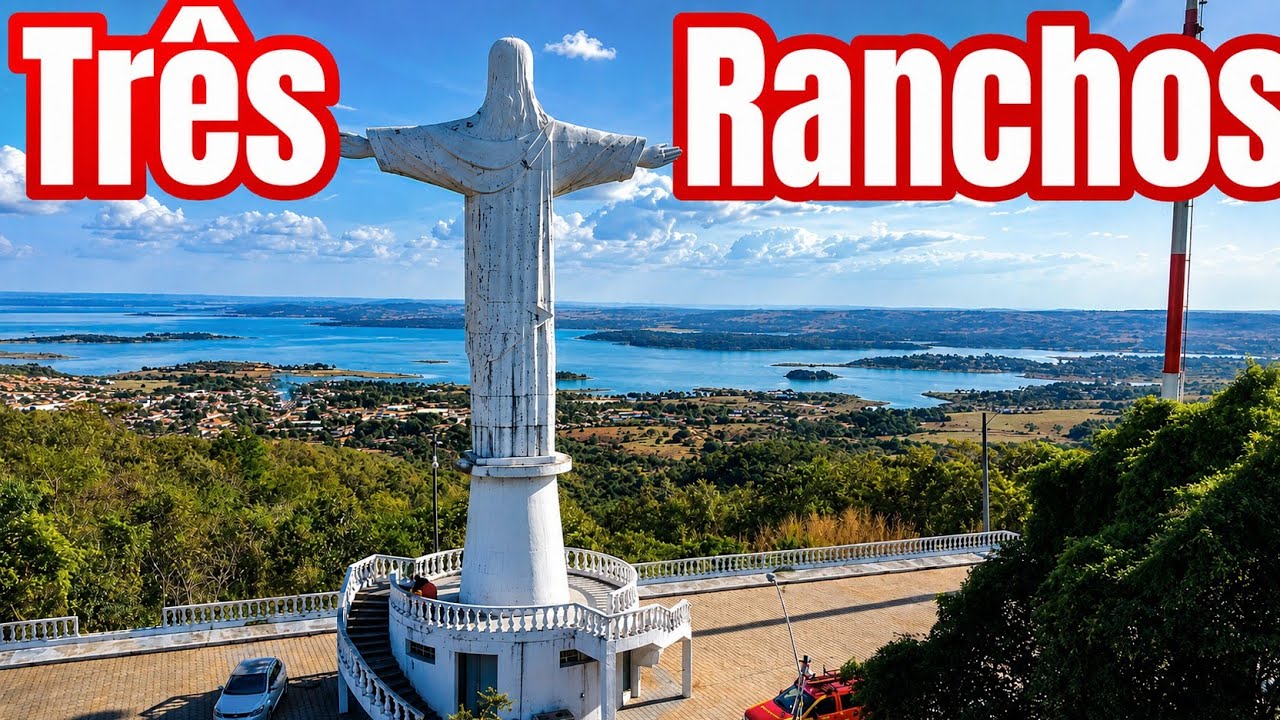 TRÊS RANCHOS e o LAGO AZUL - MOTO TURISMO EM GOIÁS | Roteiro e o que fazer! Conhecendo o Interior.