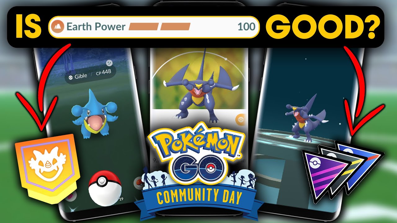 IS *EARTH POWER* GOOD on GARCHOMP in POKEMON GO? (PVP & RAIDING ANYLSIS)