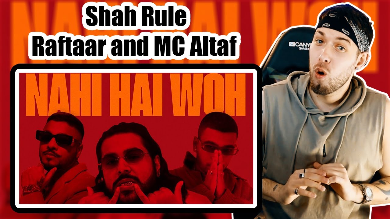 Shah Rule - Nahi Hai Woh ft. MC Altaf and Raftaar || Classy's World Reaction