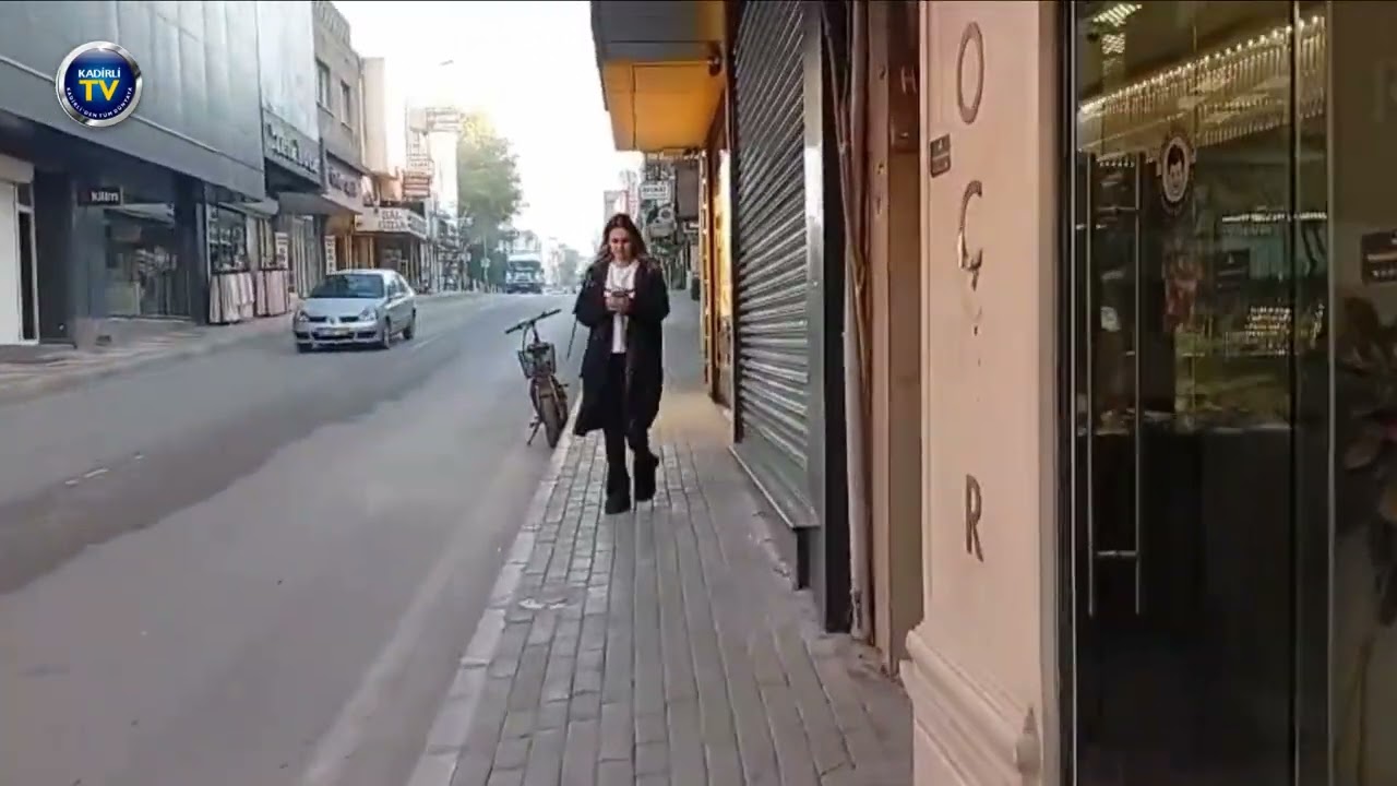 KADİRLİ'DE BU SABAH ESNAF VE &Ccedil;ARŞI G&Ouml;R&Uuml;NT&Uuml;LERİ