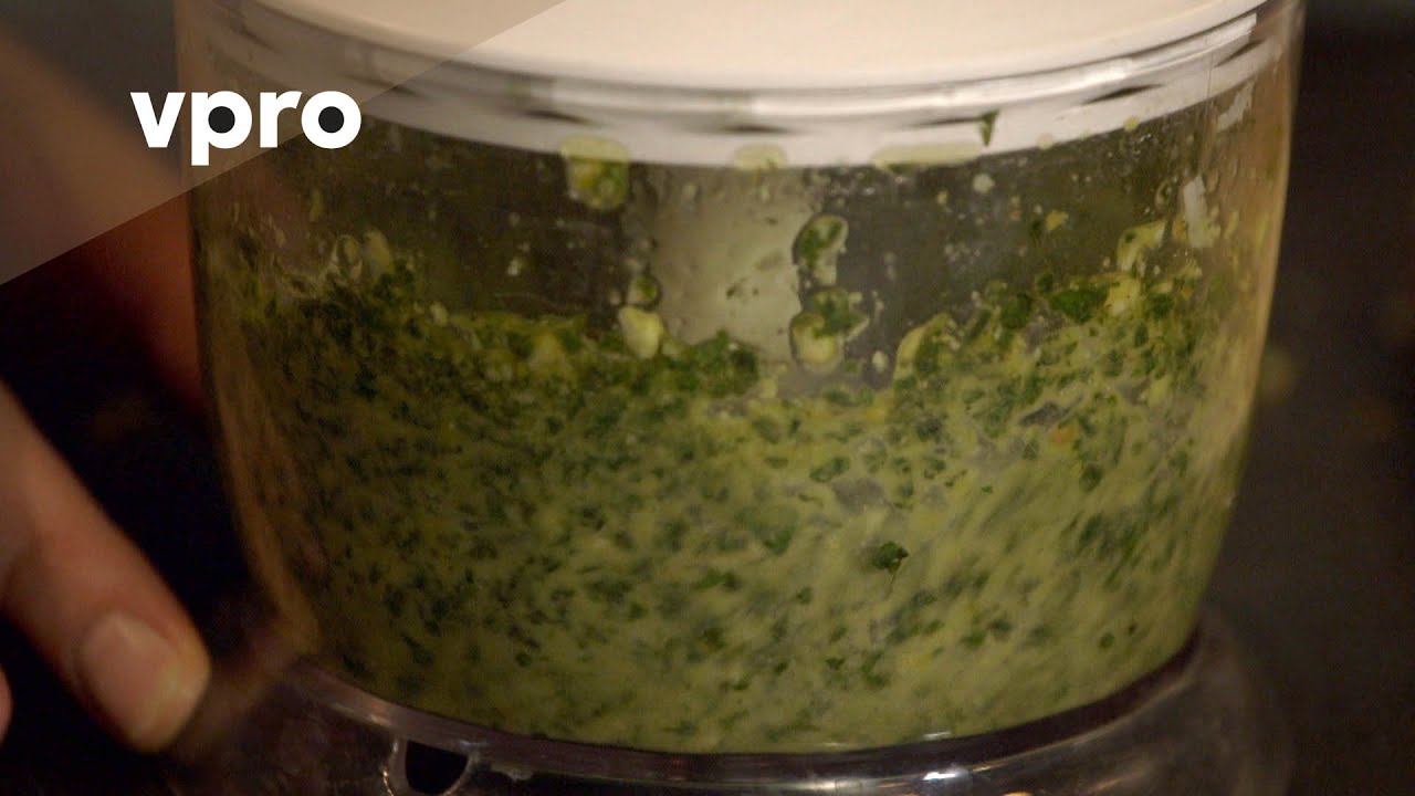 Pesto van zevenblad recept uit Koken met van Boven