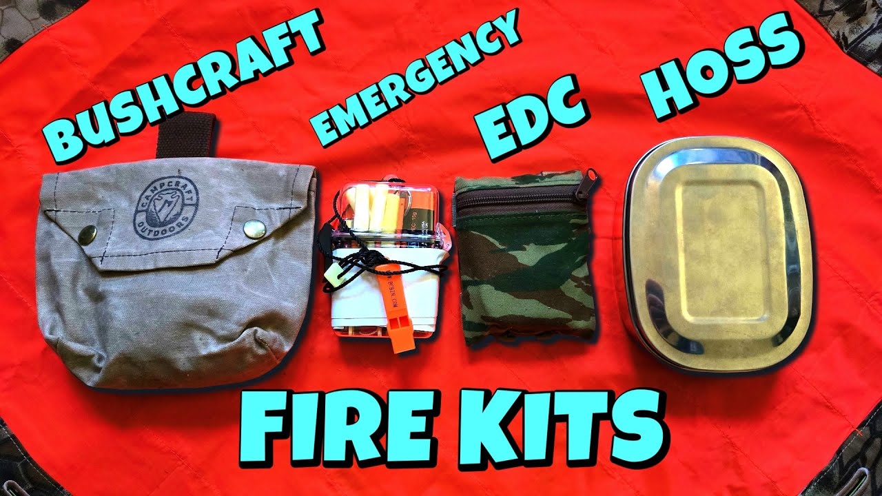 Top 4 Fire Kits For EDC, Bushcraft & Emergencies