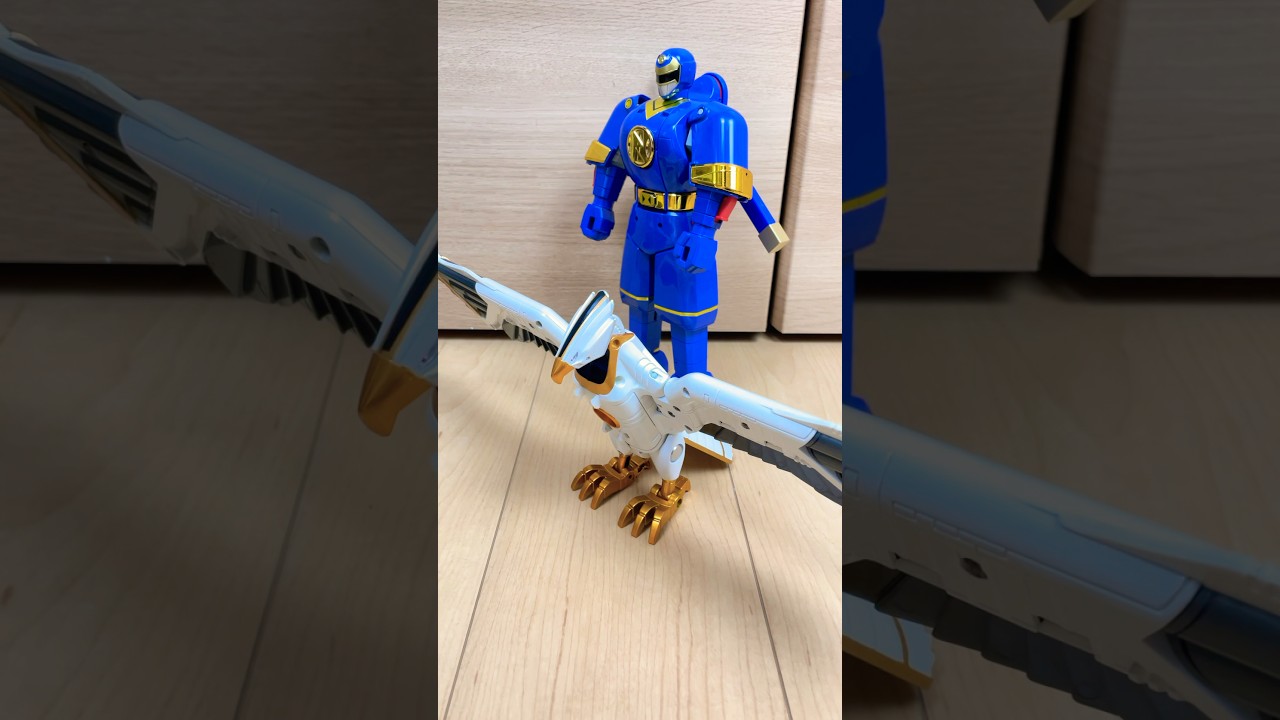 【忍者戦隊カクレンジャー】ニンジャマン、ツバサマル、スーパー無敵将軍とスーパー隠大将軍で遊んでみた